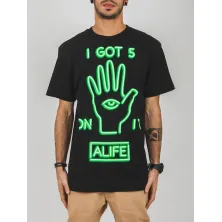 CAMISETA ALIFE - NEON GREEN