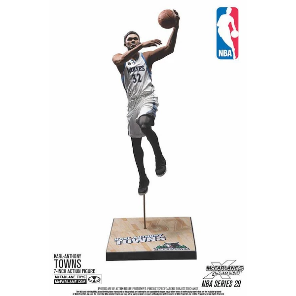 FIGURA MCFARLANE SERIE 29 - TIMBERWOLVES - KARL-ANTHONY TOWNS