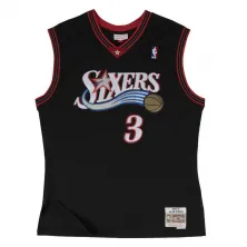 CAMISETA ALLEN IVERSON - SIXERS - SWINGMAN NEGRA