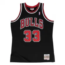 CAMISETA SCOTTIE PIPPEN - CHICAGO BULLS - SWINGMAN NEGRA