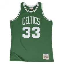 Camiseta de baloncesto Larry Bird con Boston Celtics en verde