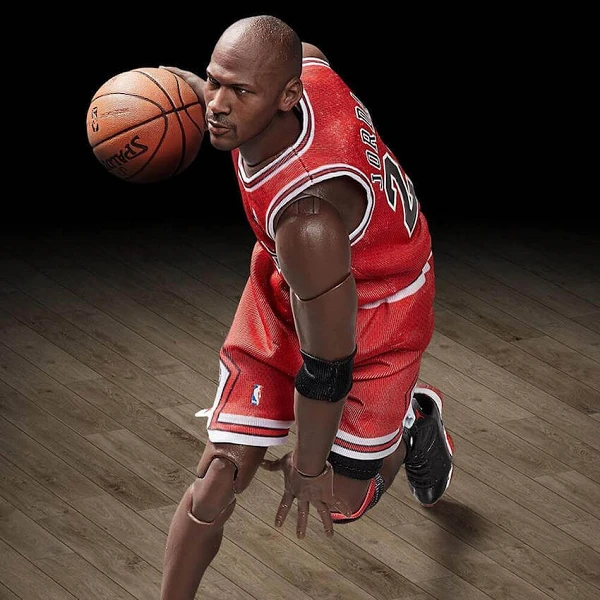 FIGURA ENTERBAY MICHAEL JORDAN CHICAGO BULLS MOTION MASTERPIECE 1/9