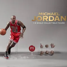 FIGURA ENTERBAY MICHAEL JORDAN CHICAGO BULLS MOTION MASTERPIECE 1/9