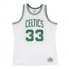 Camiseta baloncesto de Larry Bird con Boston Celtics Swingman Home ,vista frontal