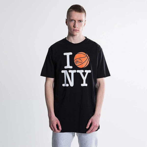 CAMISETA K1X - BALL NY NEGRA