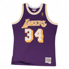 CAMISETA SHAQUILLE O´NEAL LAKERS SWINGMAN MORADA