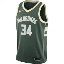 CAMISETA GIANNIS ANTETOKOUNMPO MILWAKEE BUCKS SWINGMAN VERDE