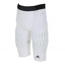 MALLAS ADIDAS PADDED SHORT BLANCAS PROTECCION