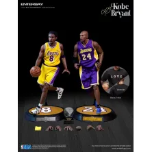 PACK 2 FIGURAS ENTERBAY - KOBE BRYANT LAKERS