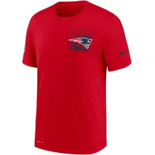 CAMISETA NEW ENGLAND PATRIOTS NFL TEAM LOGO NIKE NFL ROJA