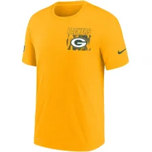 CAMISETA GREEN BAY PACKERS NFL TEAM LOGO NIKE NFL AMARILLA