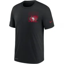 CAMISETA SAN FRANCISCO 49ERS NFL TEAM LOGO NIKE NFL NEGRA