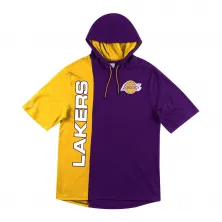 SUDADERA LOS ANGELES LAKERS SPLIT HOODY MITCHELL AND NESS