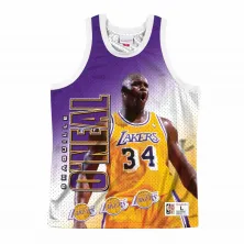 Camiseta Shaquile O´Neal NBA Behind The Back Los Angeles Lakers - Mitchell and Ness