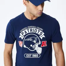 CAMISETA NEW ENGLAND PATRIOTS NFL GRAPHIC HELMET