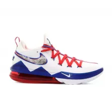 NIKE LEBRON XVII LOW "WHITE/RED"