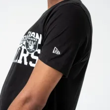 CAMISETA NEW ERA OAKLAND RAIDERS "STACKED WORDMARK"