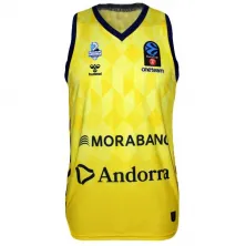 CAMISETA MORABANC ANDORRA HUMMELL EUROCUP 2020-21 AMARILLA