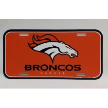 PLACA NFL DENVER BRONCOS