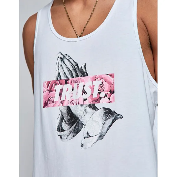 CAMISETA TANK TOP CAYLER AND SONS TRUST WHITE