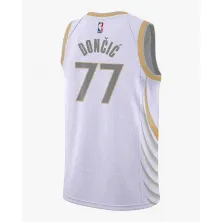 Camiseta Luka Doncic Dallas Mavericks City Edition 2021 espalda