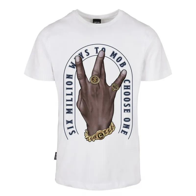 CAMISETA CAYLER AND SONS WEST COAST ICON HANDS, BLANCA