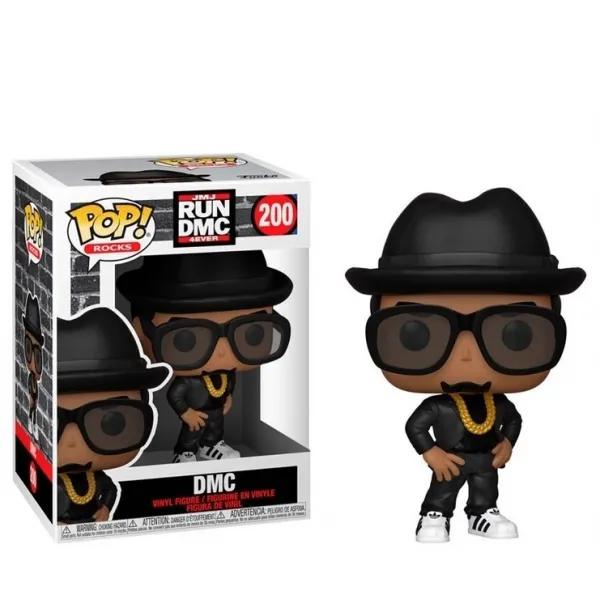 FUNKO POP DE DARRYL DMC DEL GRUPO RUN-DMC -200