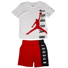 CONJUNTO BALONCESTO AIR JORDAN - CAMISETA-SHORT "JDN BIG VERT" JUNIOR