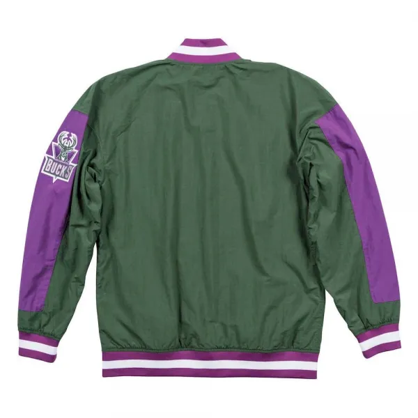 CHAQUETA MILWAUKEE BUCKS AUTHENTIC WARM UP - MITCHELL AND NESS 1996-97