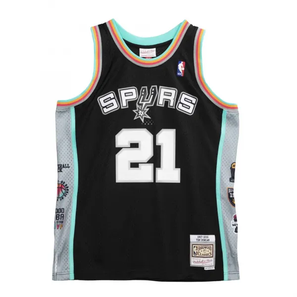 CAMISETA TIM DUNCAN - SAN ANTONIO SPURS HOF - SWINGMAN 1997-2016