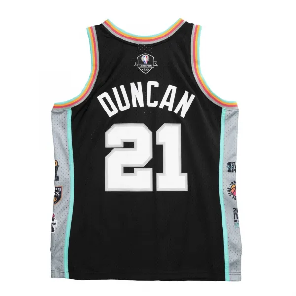 CAMISETA TIM DUNCAN - SAN ANTONIO SPURS HOF - SWINGMAN 1997-2016