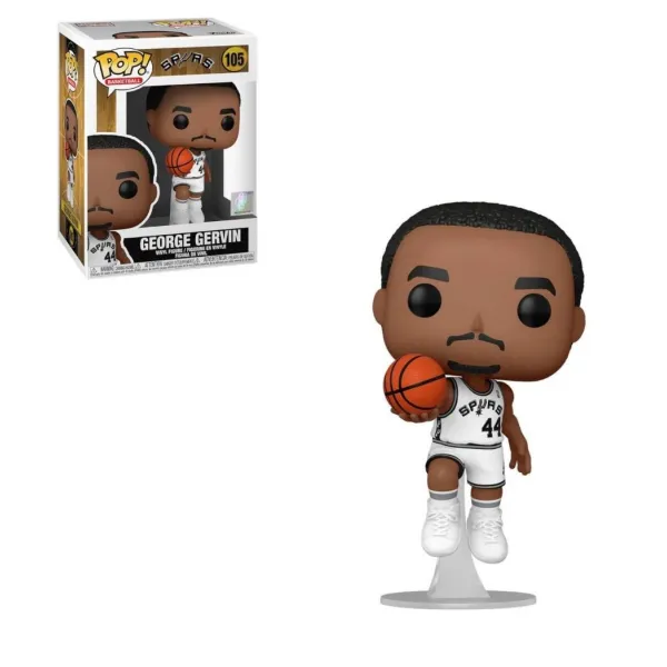 FUNKO POP GEORGE GERVIN - SAN ANTONIO SPURS -105