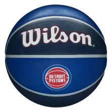 Balon Wilson Detroit Pistons NBA tribute para exterior vista frontal