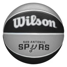 Balon Wilson San Antonio Spurs NBA tribute para exterior vista frontal