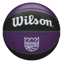 Balon Wilson Sacramento Kings NBA tribute para exterior vista frontal