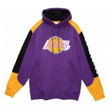 SUDADERA LOS ANGELES LAKERS "FUSION FLEECE HOODIE" MITCHELL AND NESS