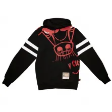 SUDADERA CHICAGO BULLS "BIG FACE 2.0 FLEECE HOODIE" MITCHELL AND NESS