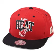 GORRA MIAMI HEAT 2 TONE - MITCHELL AND NESS