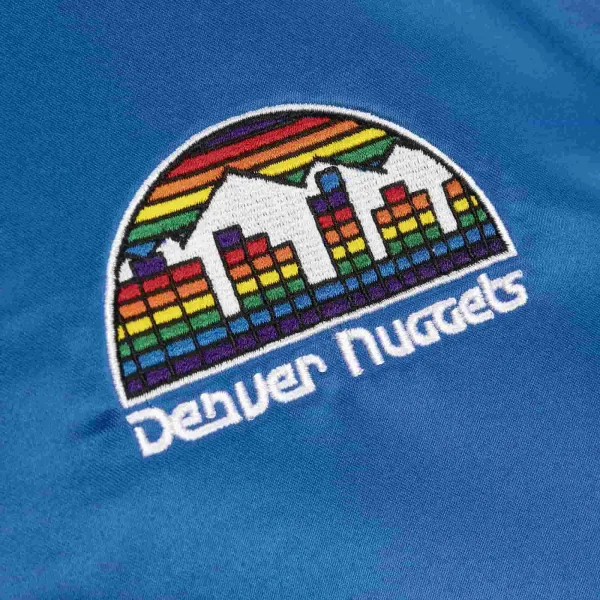 CHAQUETA MITCHELL AND NESS DENVER NUGGETS "COLOSAL SATIN JACKET"