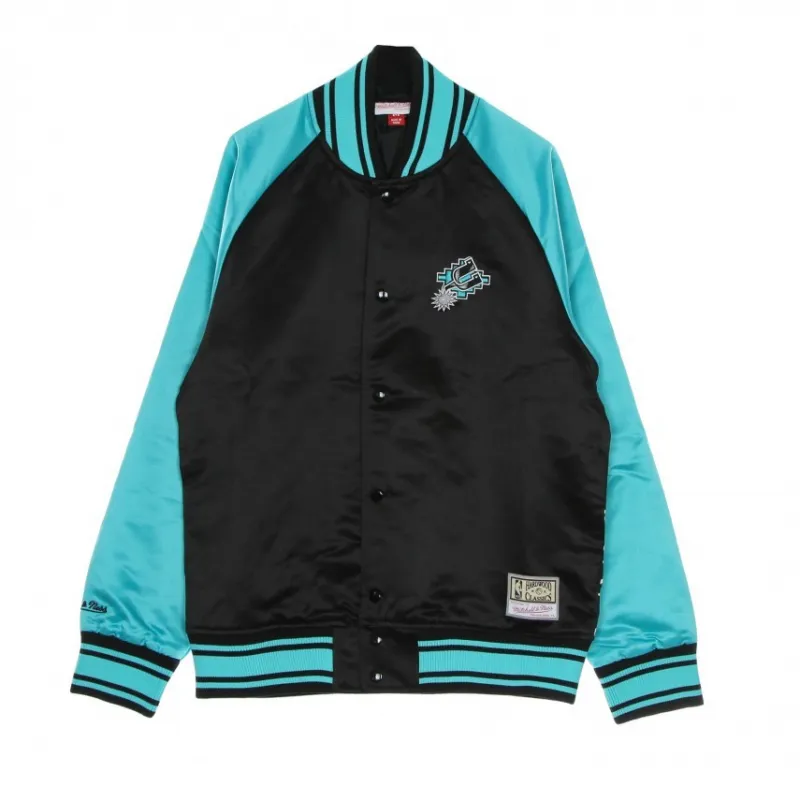 CHAQUETA MITCHELL AND NESS SAN ANTONIO SPURS "COLOSAL SATIN JACKET"