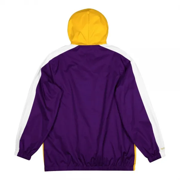 CHAQUETA LOS ANGELES LAKERS MITCHELL AND NESS GAMEDAY LIGHTWEIGHT WINDBREAKER