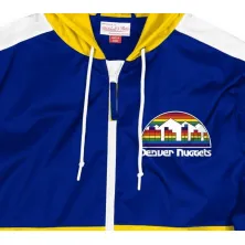 CHAQUETA DENVER NUGGETS MITCHELL AND NESS GAMEDAY LIGHTWEIGHT WINDBREAKER