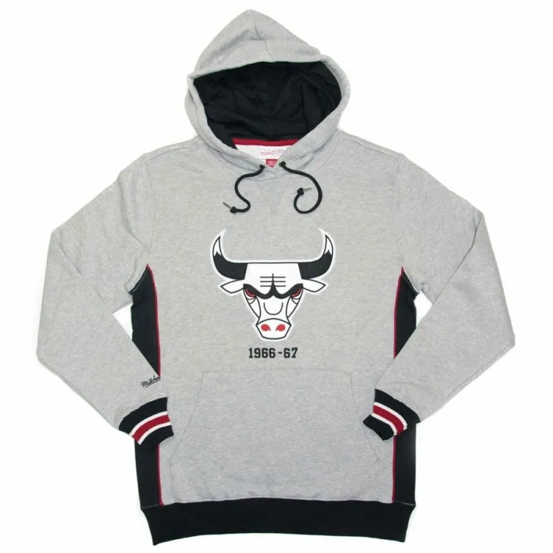 SUDADERA MITCHELL AND NESS " PINNACLE HEAVYWEIGHT CHICAGO BULLS "