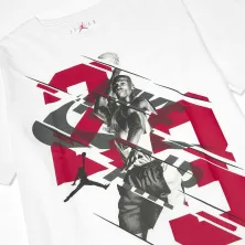 CAMISETA AIR JORDAN FLIGHT MODE - JUNIOR WHITE