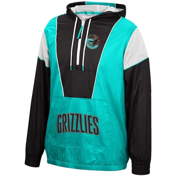 CHAQUETA VANCOUVER GRIZZLIES MITCHELL AND NESS HIGHLIGHT REEL WINDBREAKER