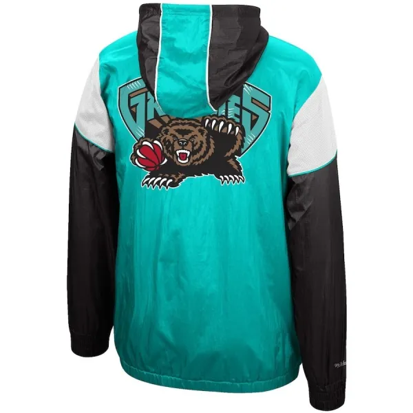 CHAQUETA VANCOUVER GRIZZLIES MITCHELL AND NESS HIGHLIGHT REEL WINDBREAKER