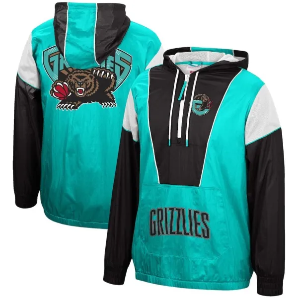 CHAQUETA VANCOUVER GRIZZLIES MITCHELL AND NESS HIGHLIGHT REEL WINDBREAKER