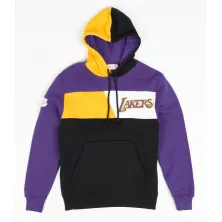 SUDADERA MITCHELL AND NESS " NBA COLOR BLOCKED LAKERS "