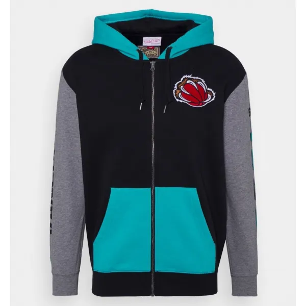 SUDADERA MITCHELL AND NESS "FULL ZIP VANCOUVER GRIZZLIES "