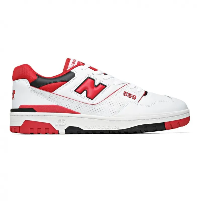 NEW BALANCE 550 WHITE RED